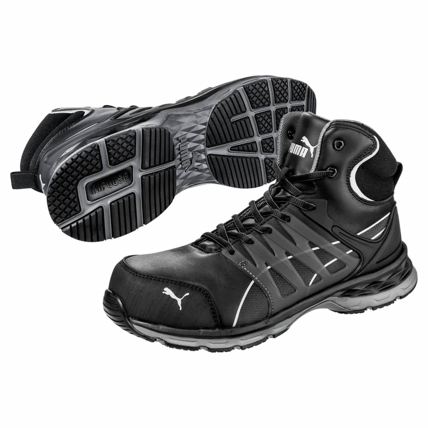 Botas de hombre color negro