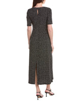 Vince Camuto Maxi Vestido Cuello Redondo Manga 3/4