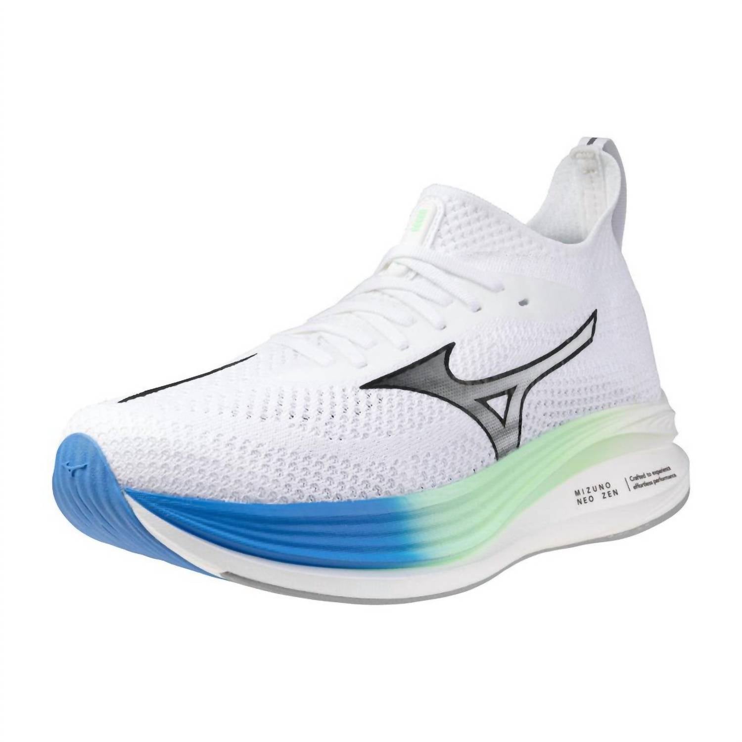 Zapatos de hombre color blanco y azul