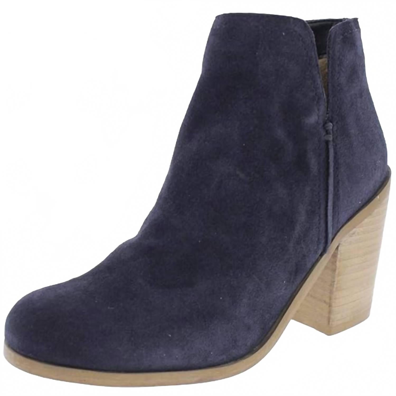 Botines de mujer color azul marino