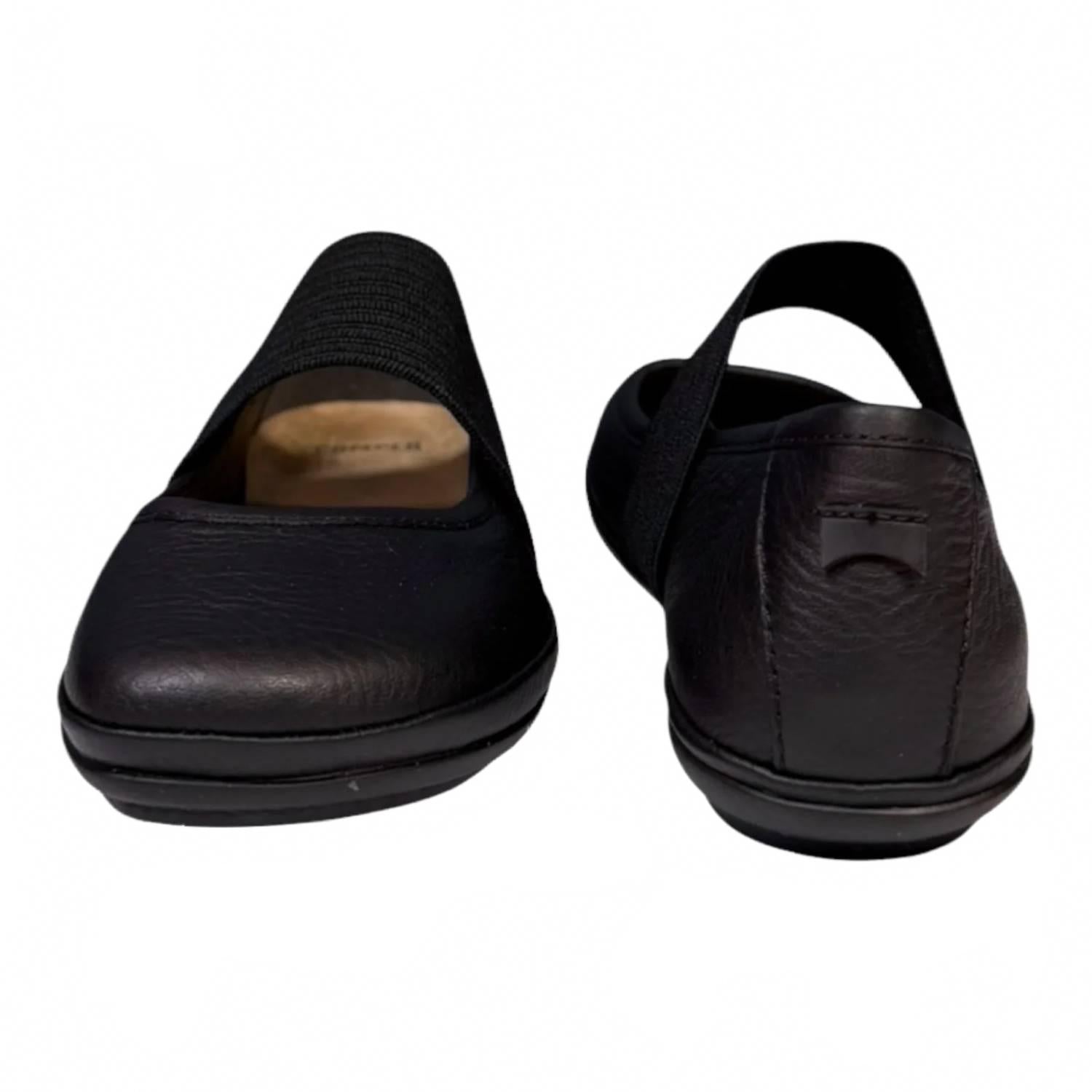 Zapatos planos de mujer color negro