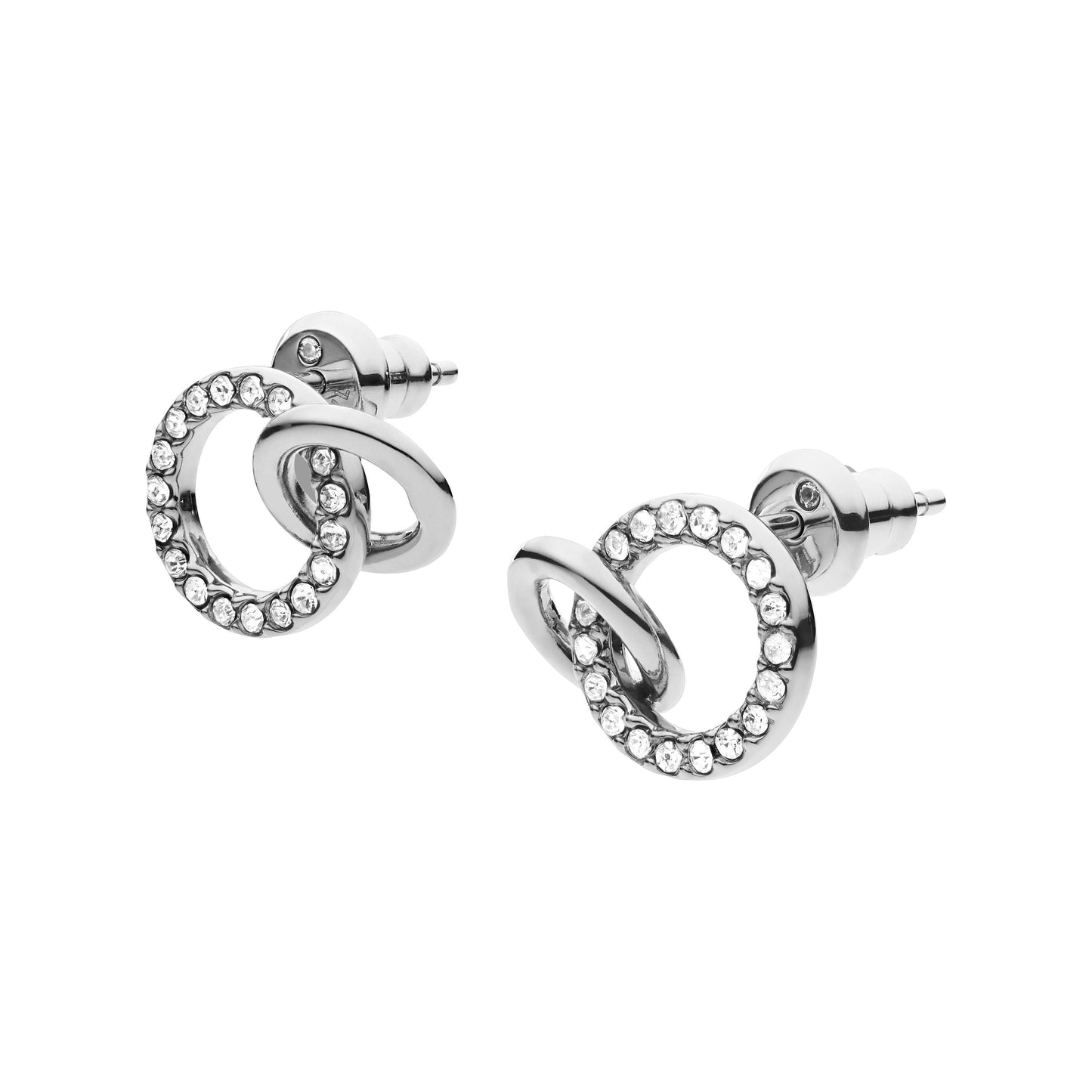 Aretes de mujer de acero inoxidable