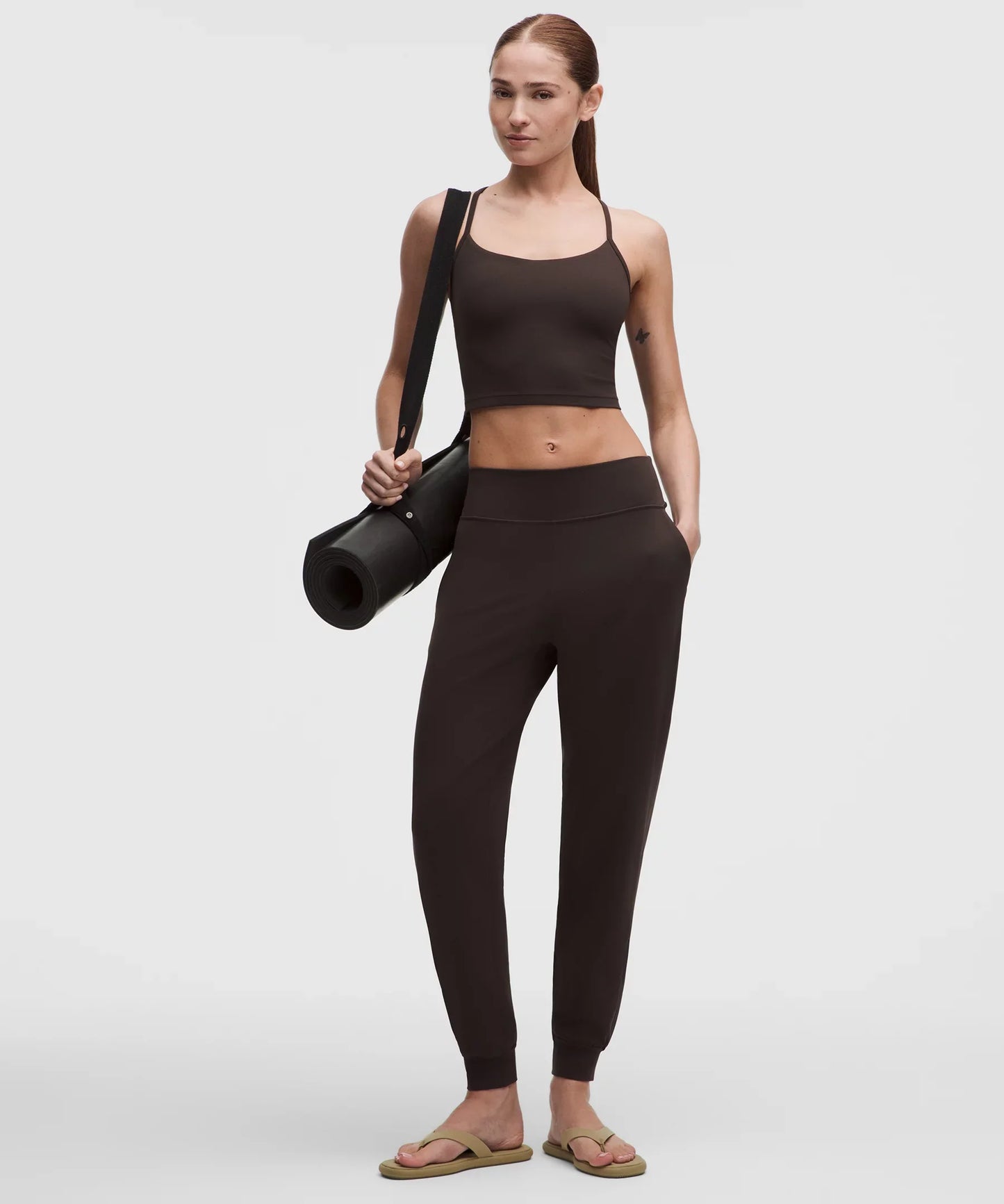 Pantalón deportivo de tiro alto
