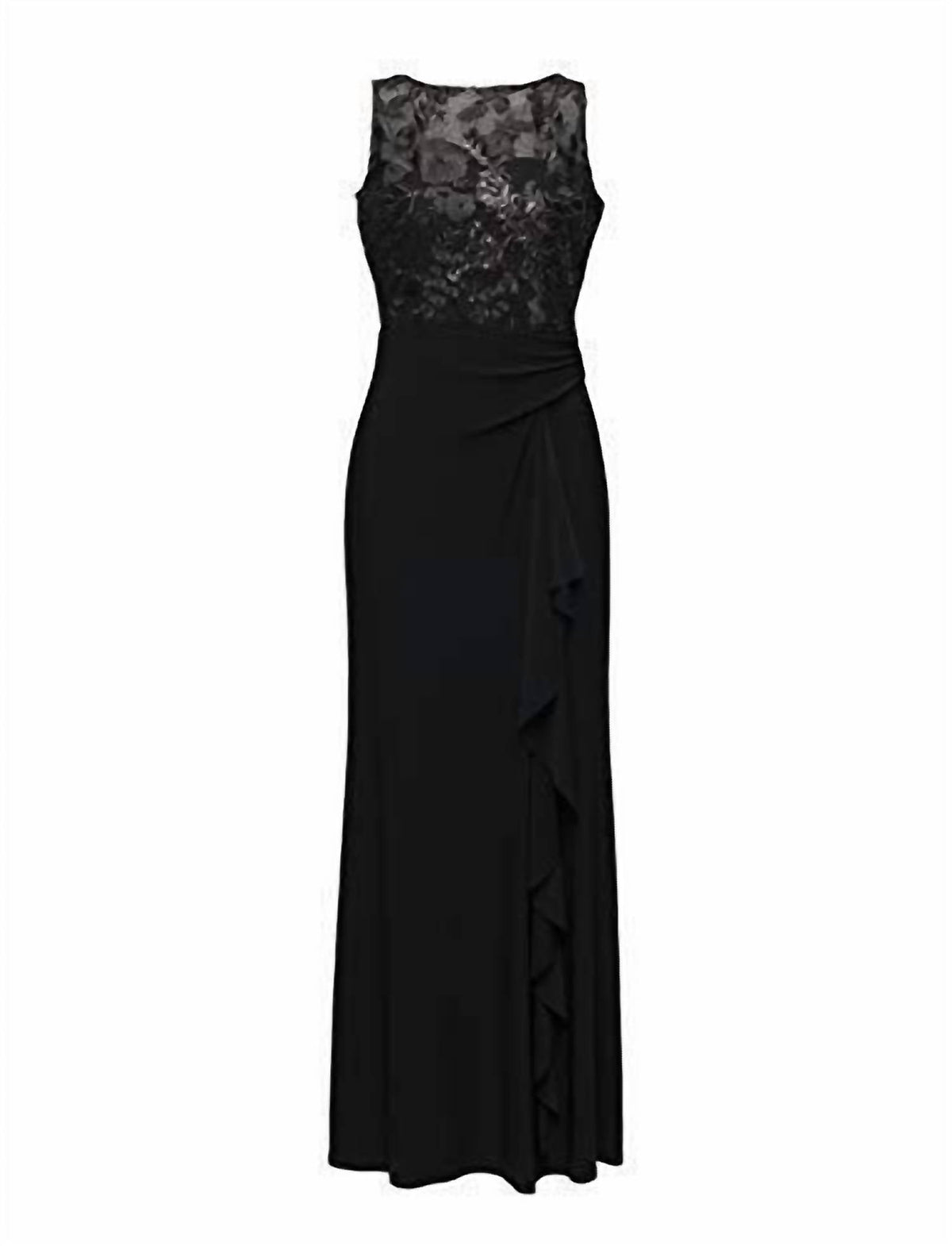 Vestido de mujer con boleros color negro