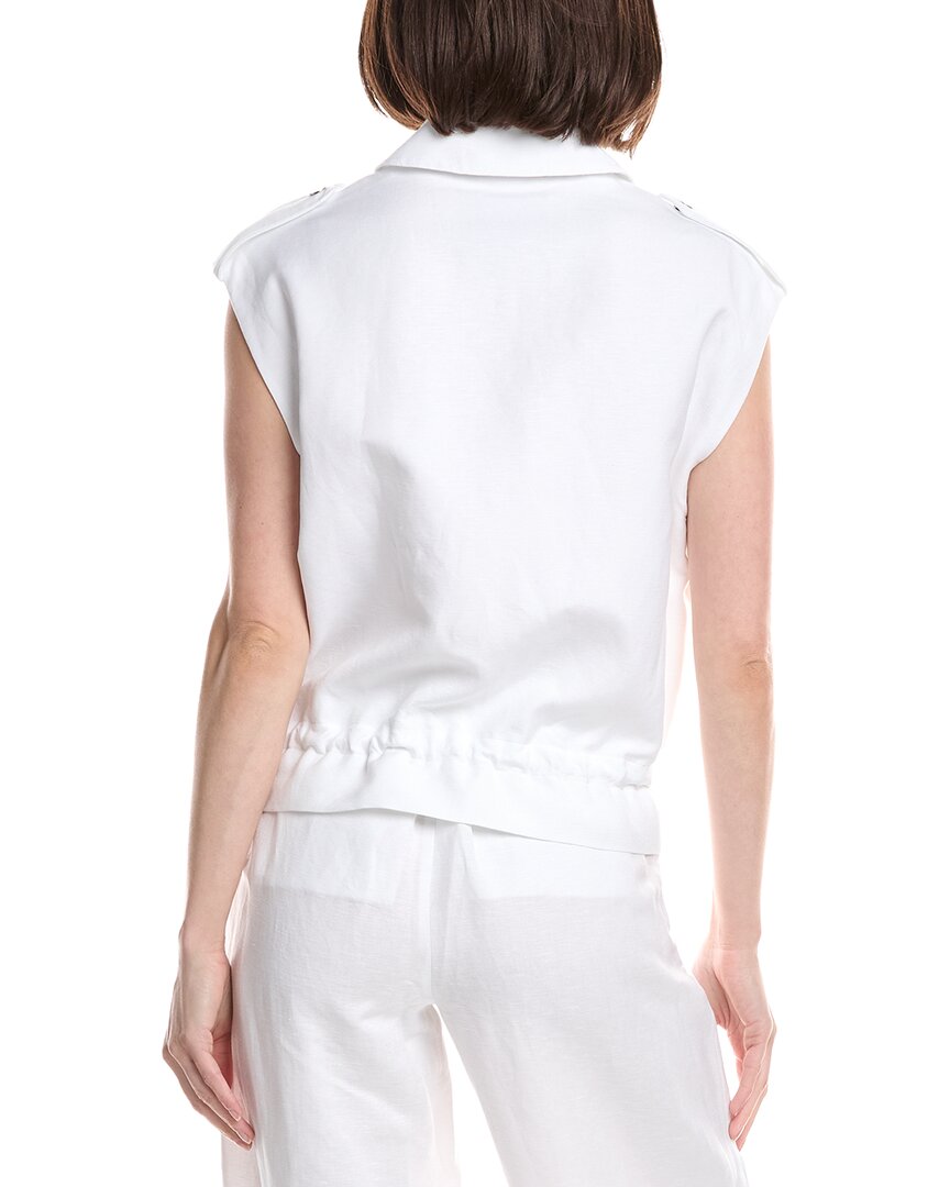 Chaqueta de mezcla de lino