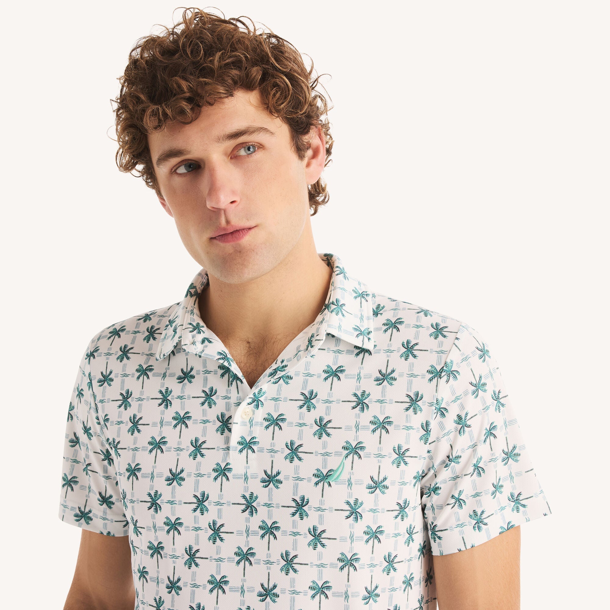 Polo de hombre con estampado
