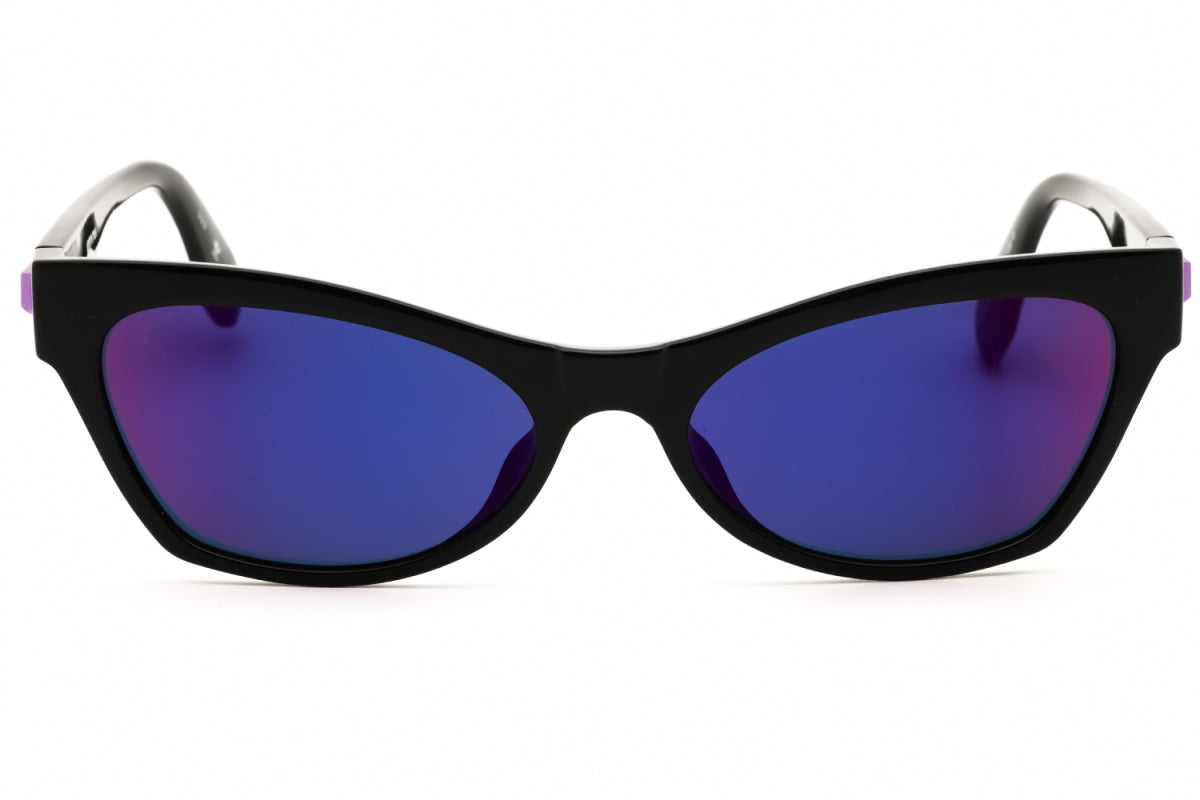 Gafas color negro y violeta