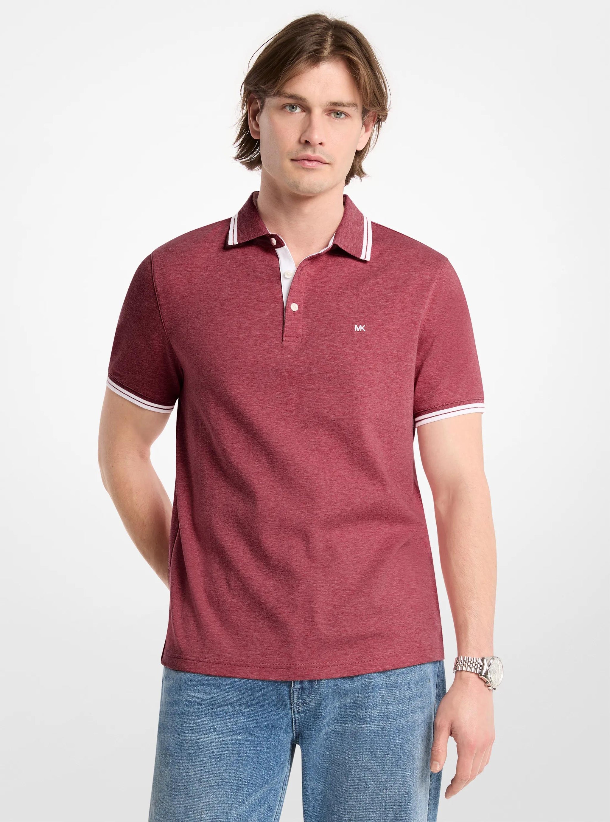 Polo de algodón