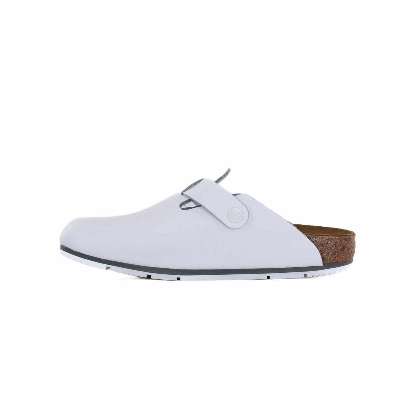Zuecos de mujer color blanco