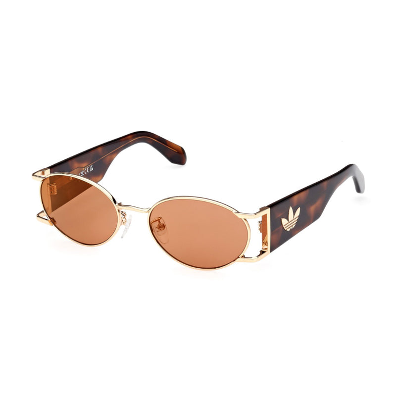 Gafas color vinotinto y dorado