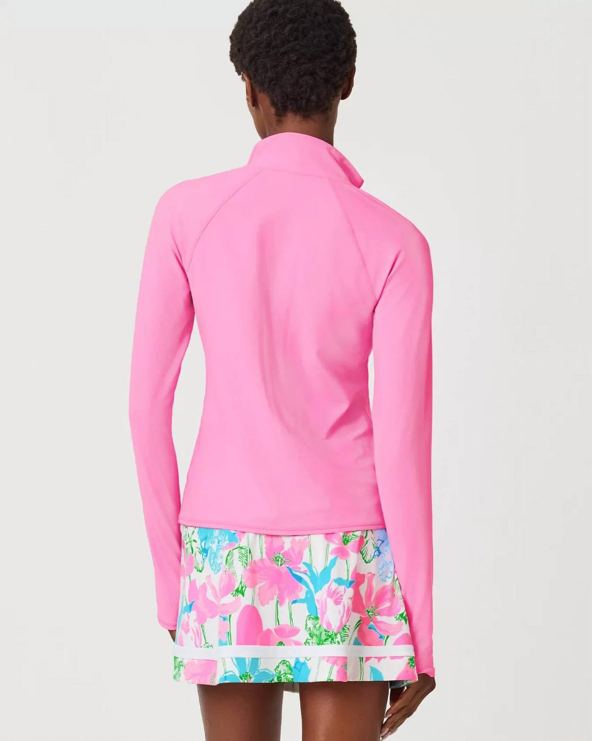 Chaqueta color rosado