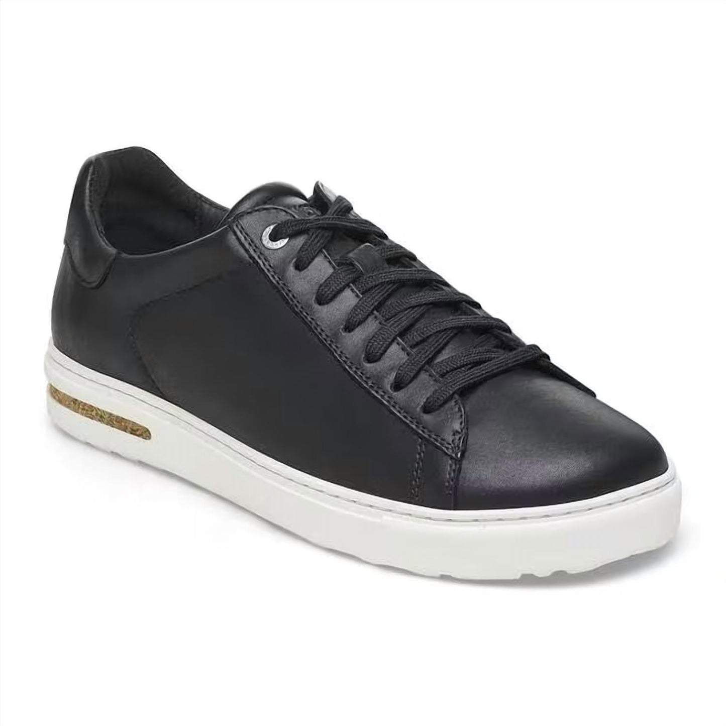 Tenis de mujer de cuero color negro