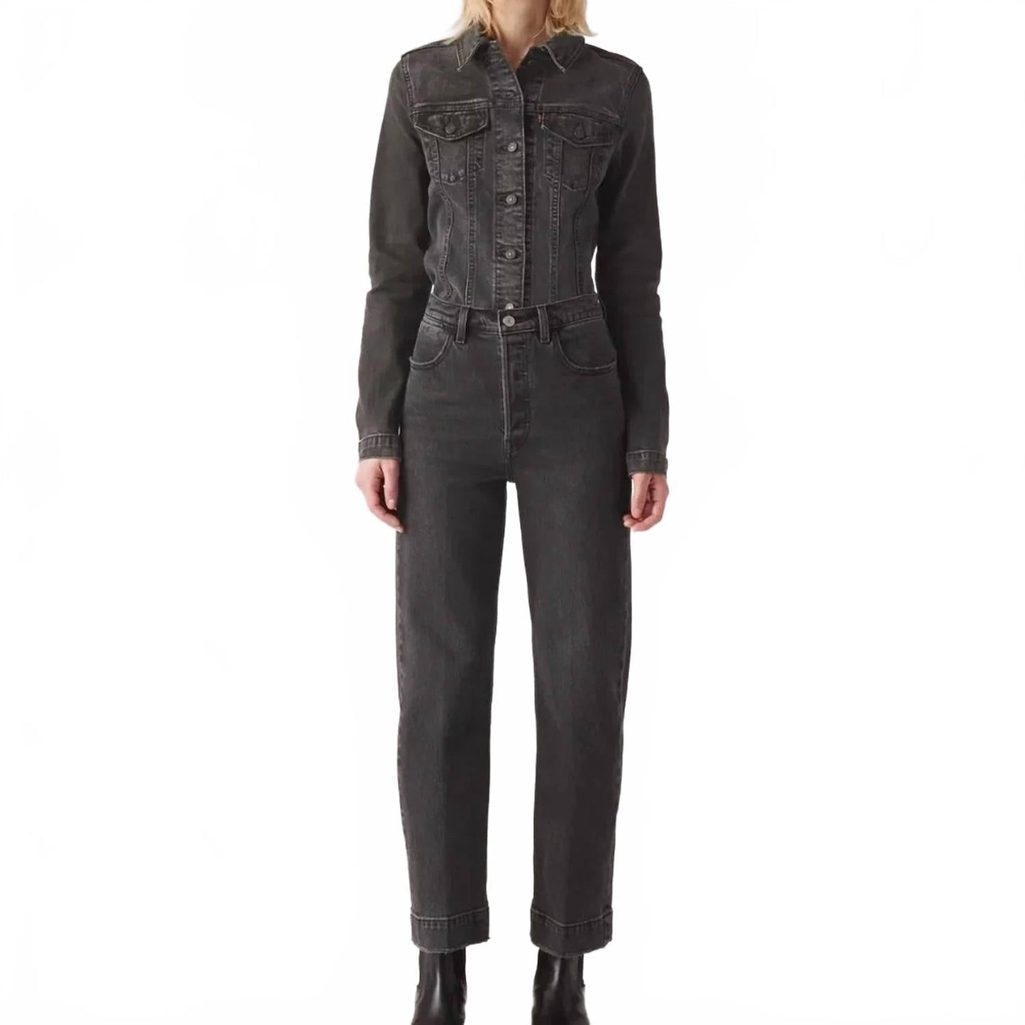 Jean color negro