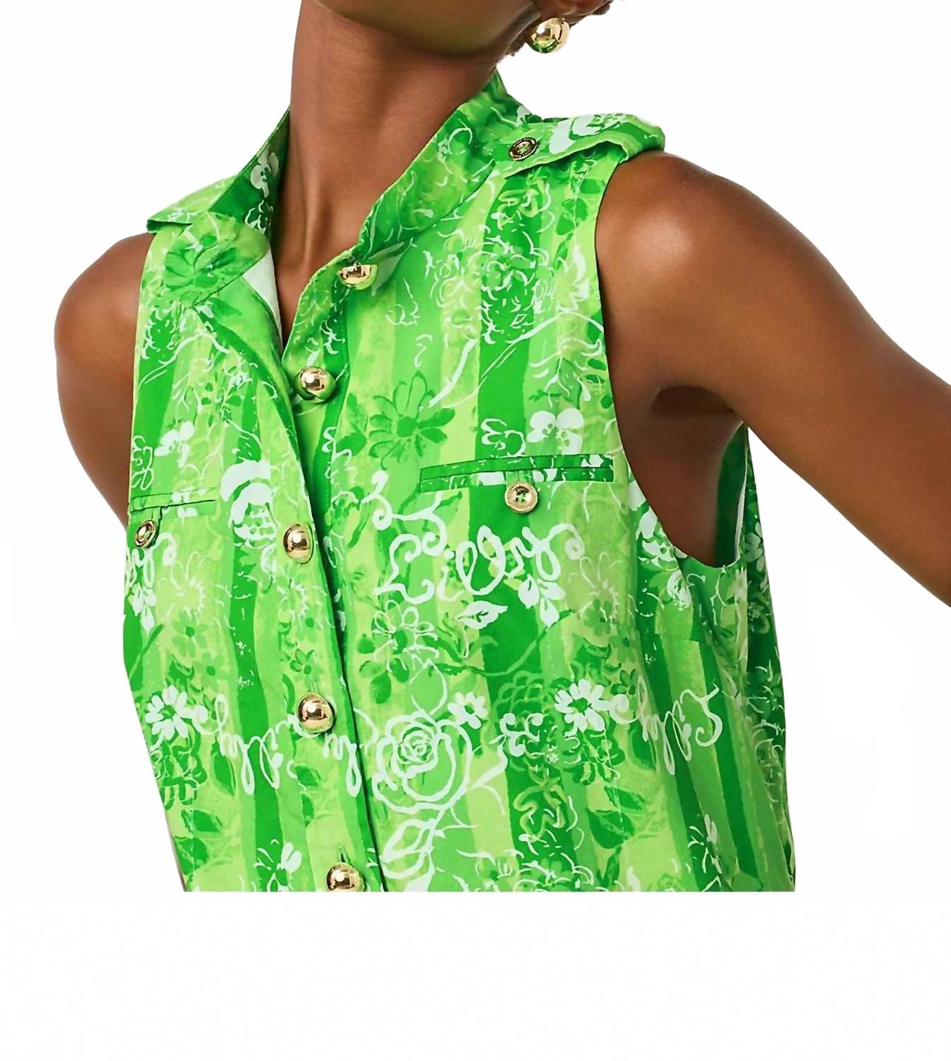 Vestido color verde
