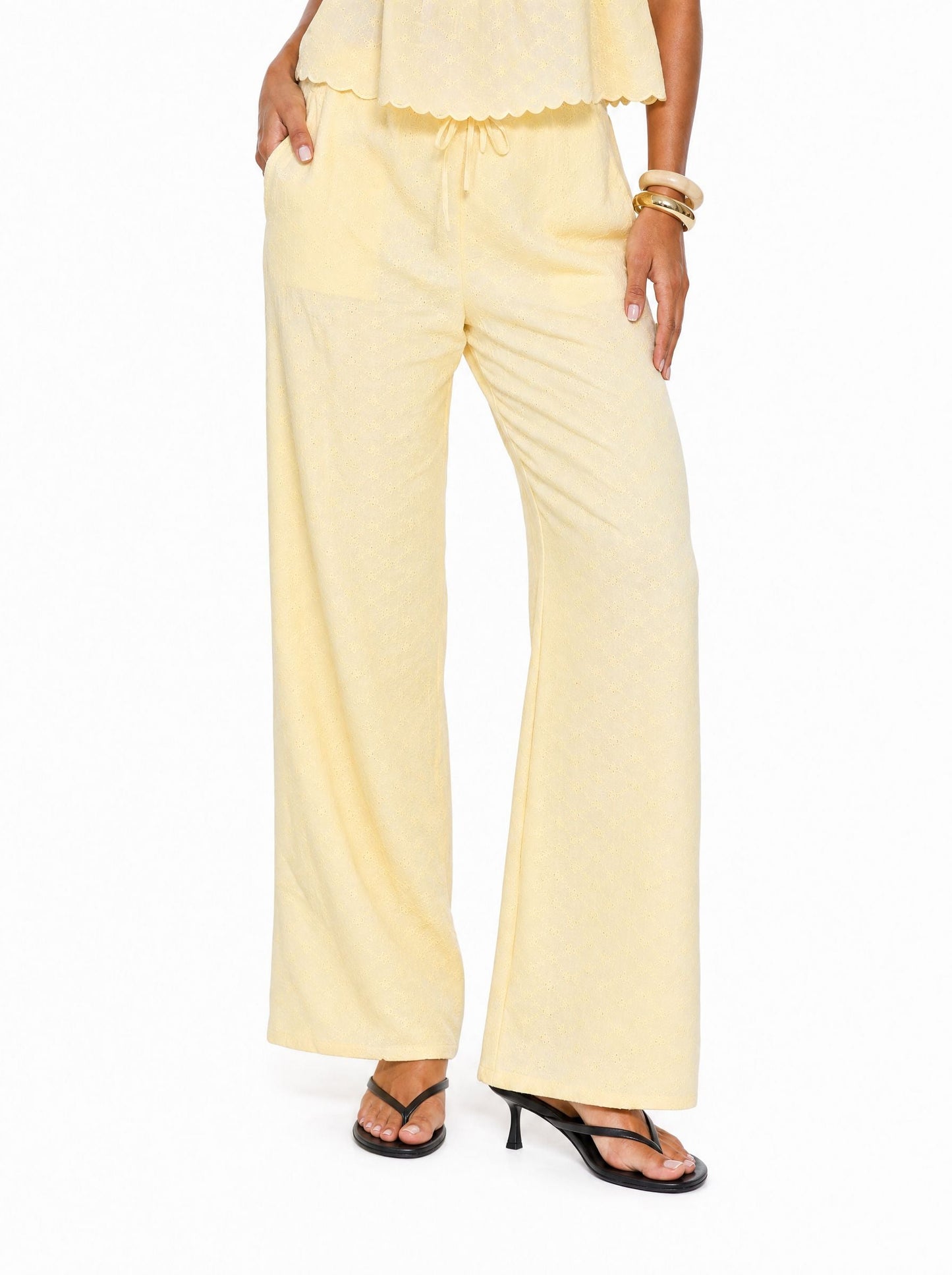 Pantalón de pierna ancha