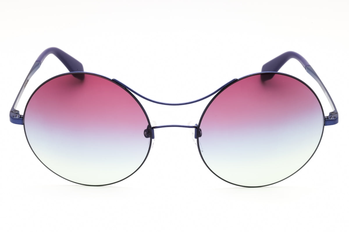 Gafas color violeta y vinotinto