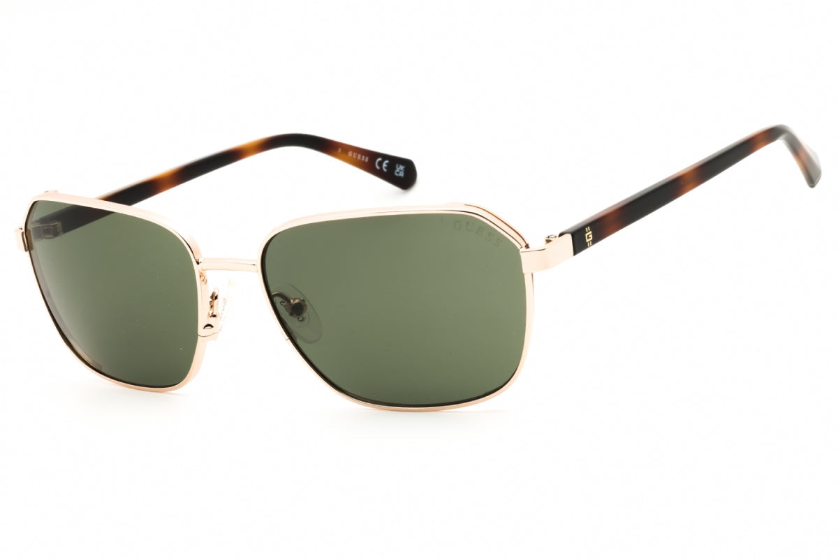 Gafas color verde y dorado
