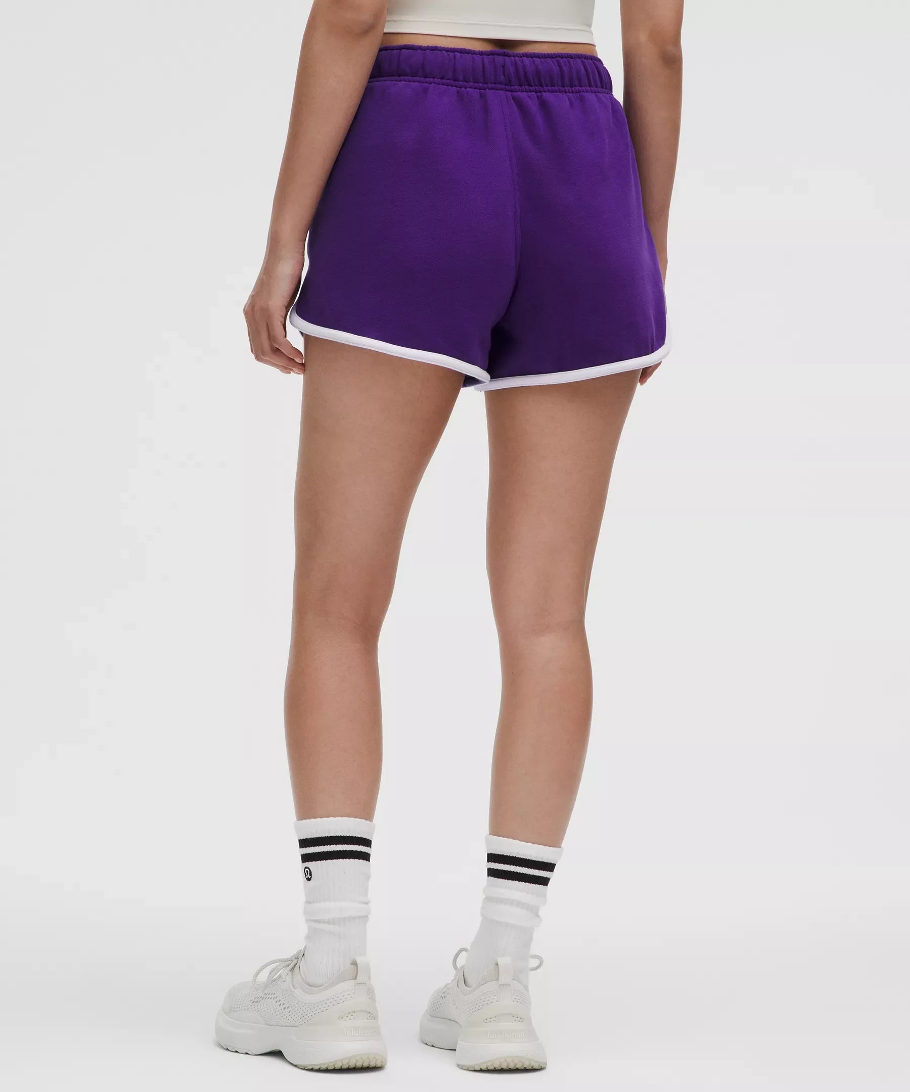 Short de corte amplio de tiro medio