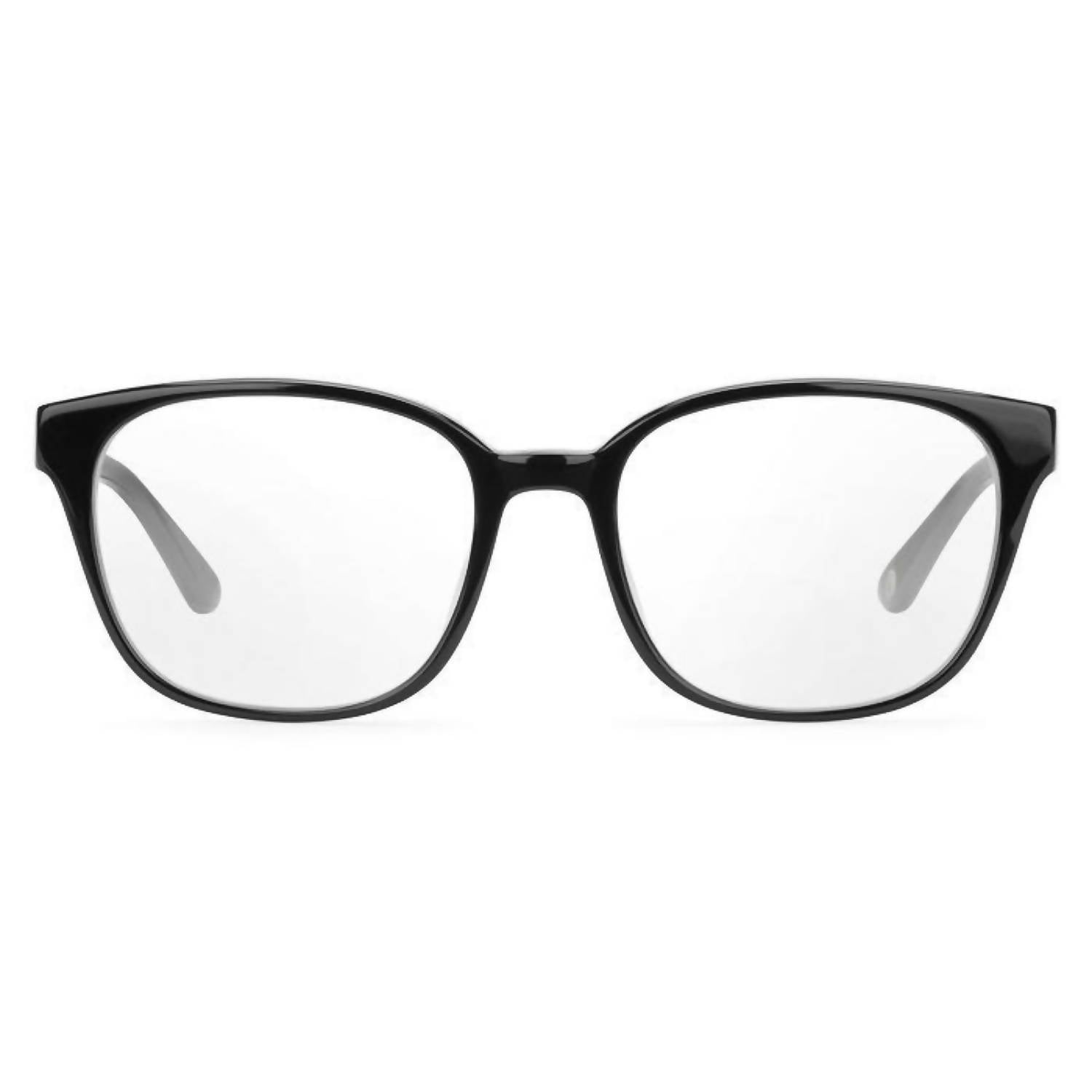 Montura para gafas de mujer de montura cuadrada color negro
