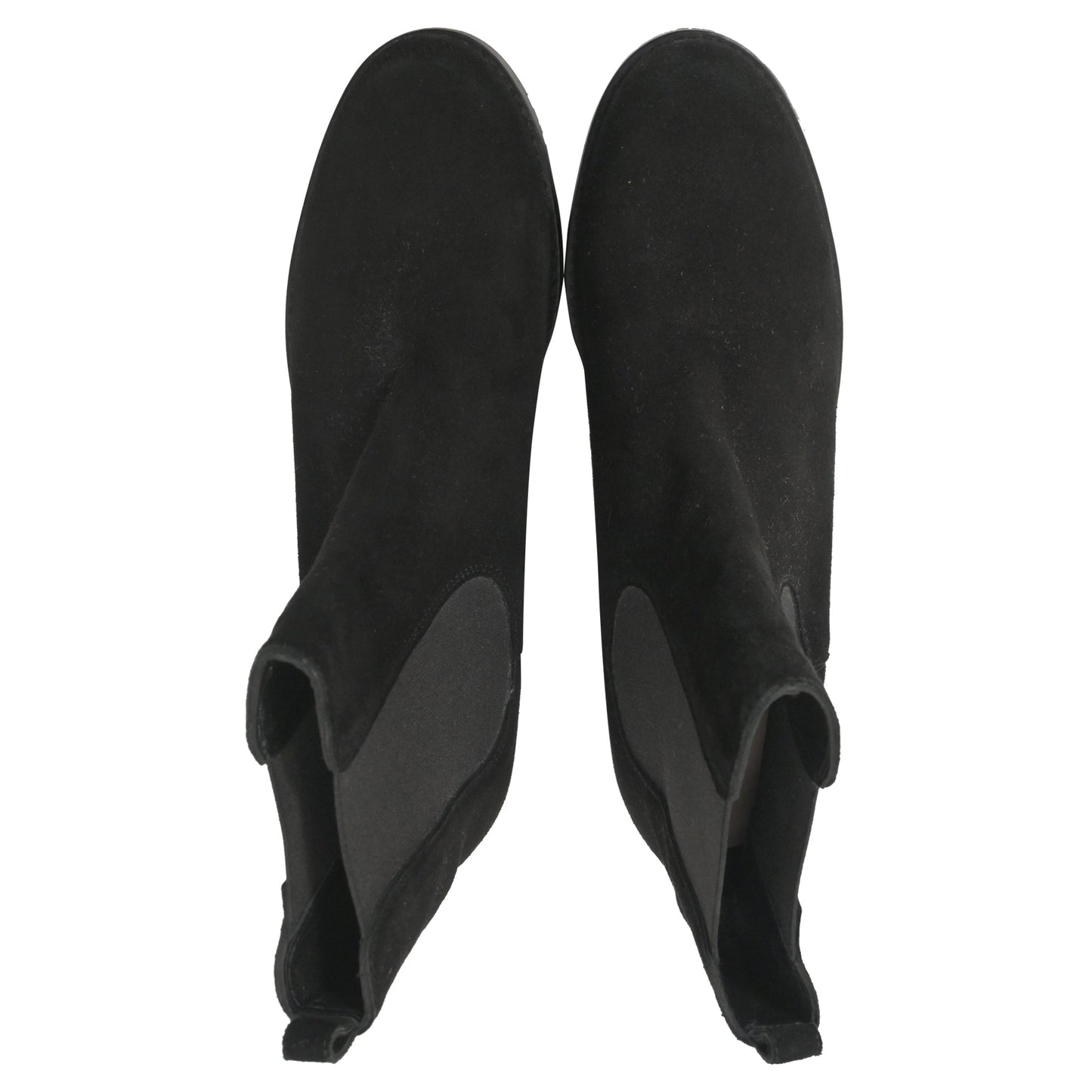 Botas de gamuza color negro