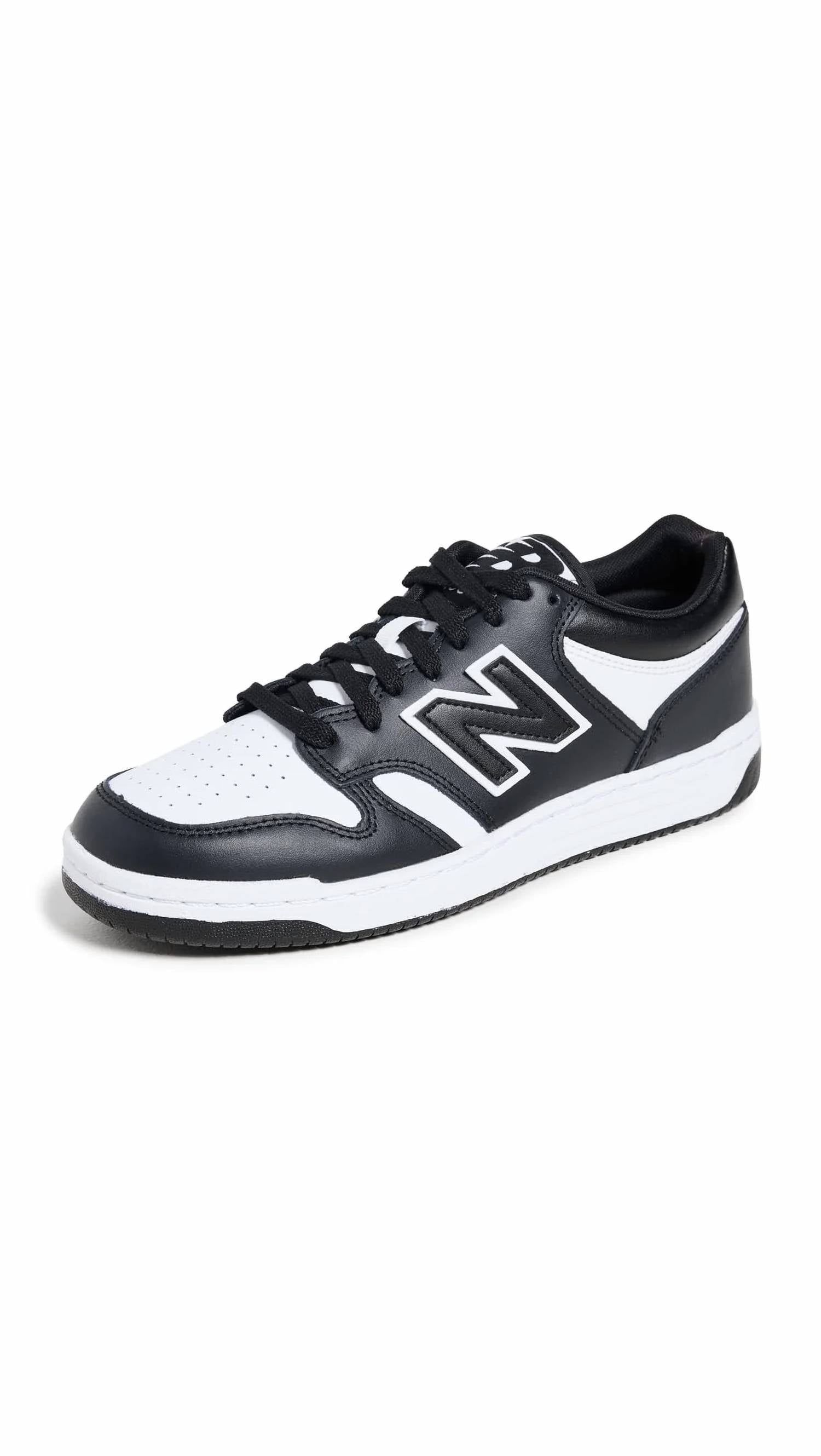 Tenis unisex color negro y blanco