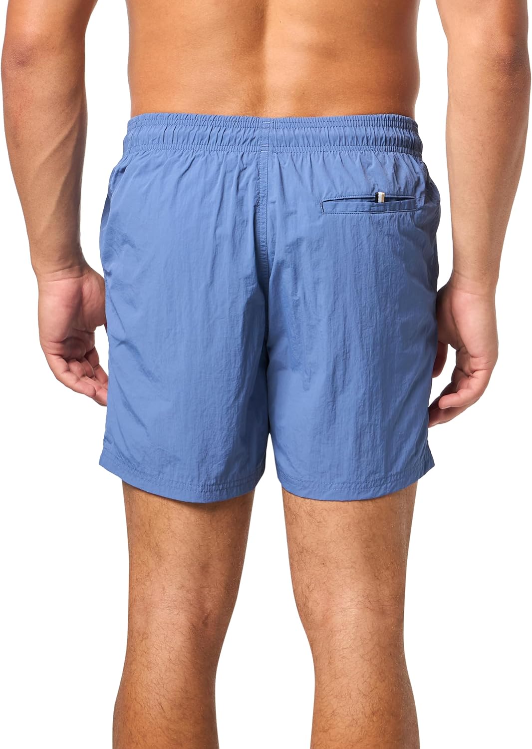 Pantaloneta de baño de hombre color azul