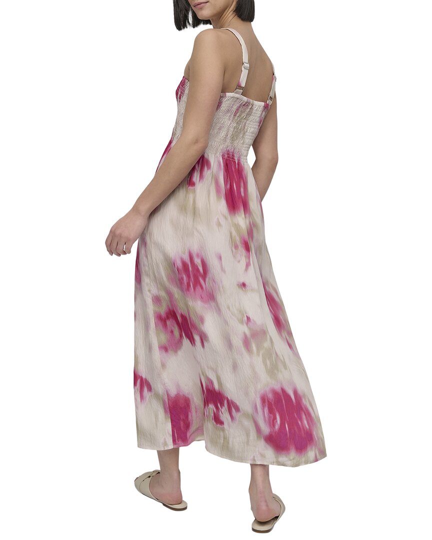 Vestido midi con estampado