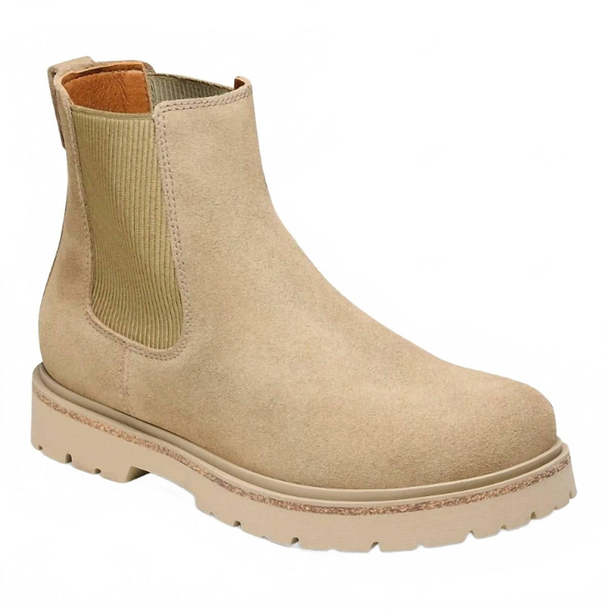 Botines de mujer color taupe