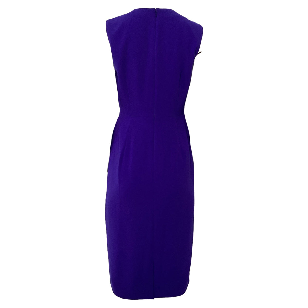 Vestido sin mangas color violeta