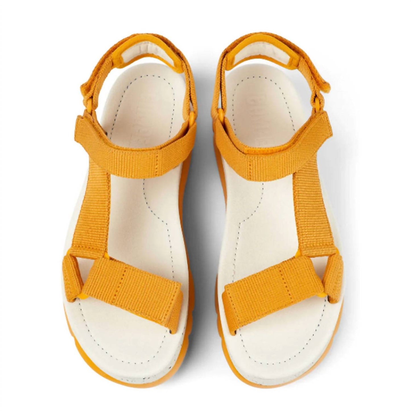 Sandalias de mujer color naranja