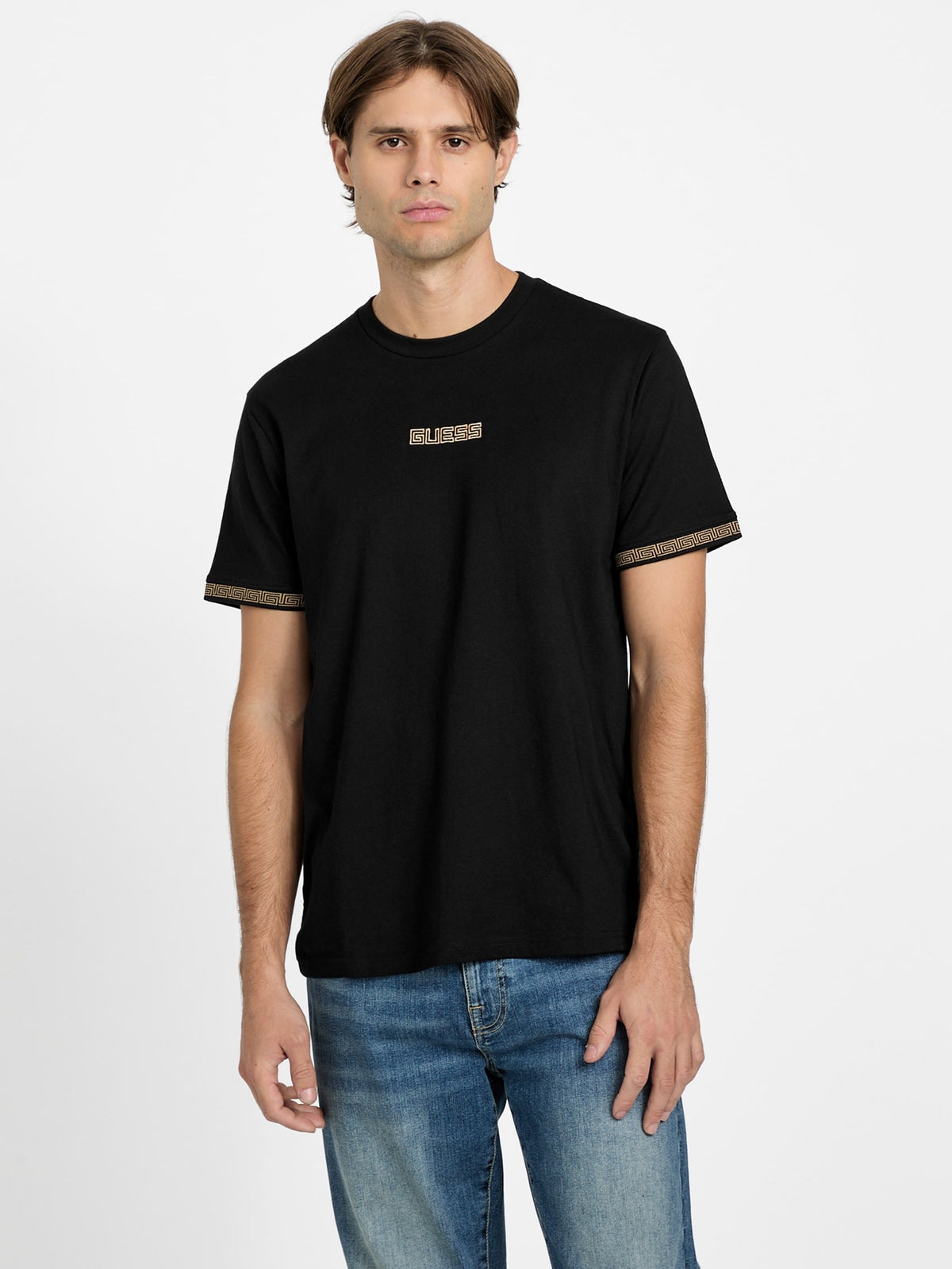 Camiseta con cuello redondo