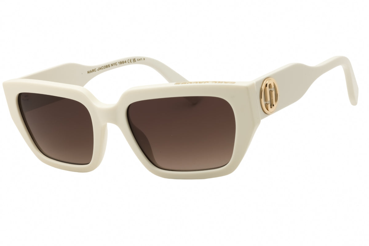 Gafas color café y marfil