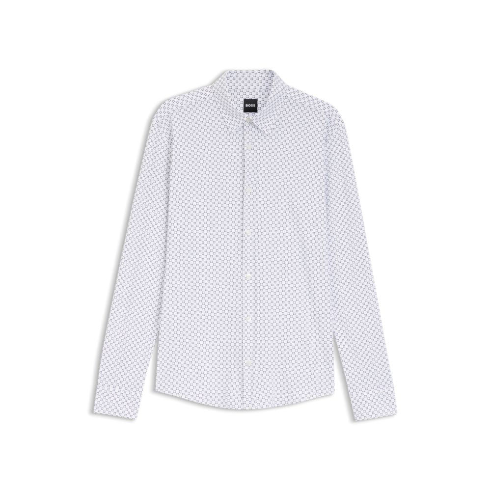 Camisa de corte ajustado con estampado
