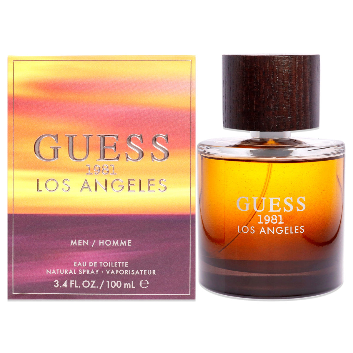 Perfume de hombre eau de toilette 3,4 oz