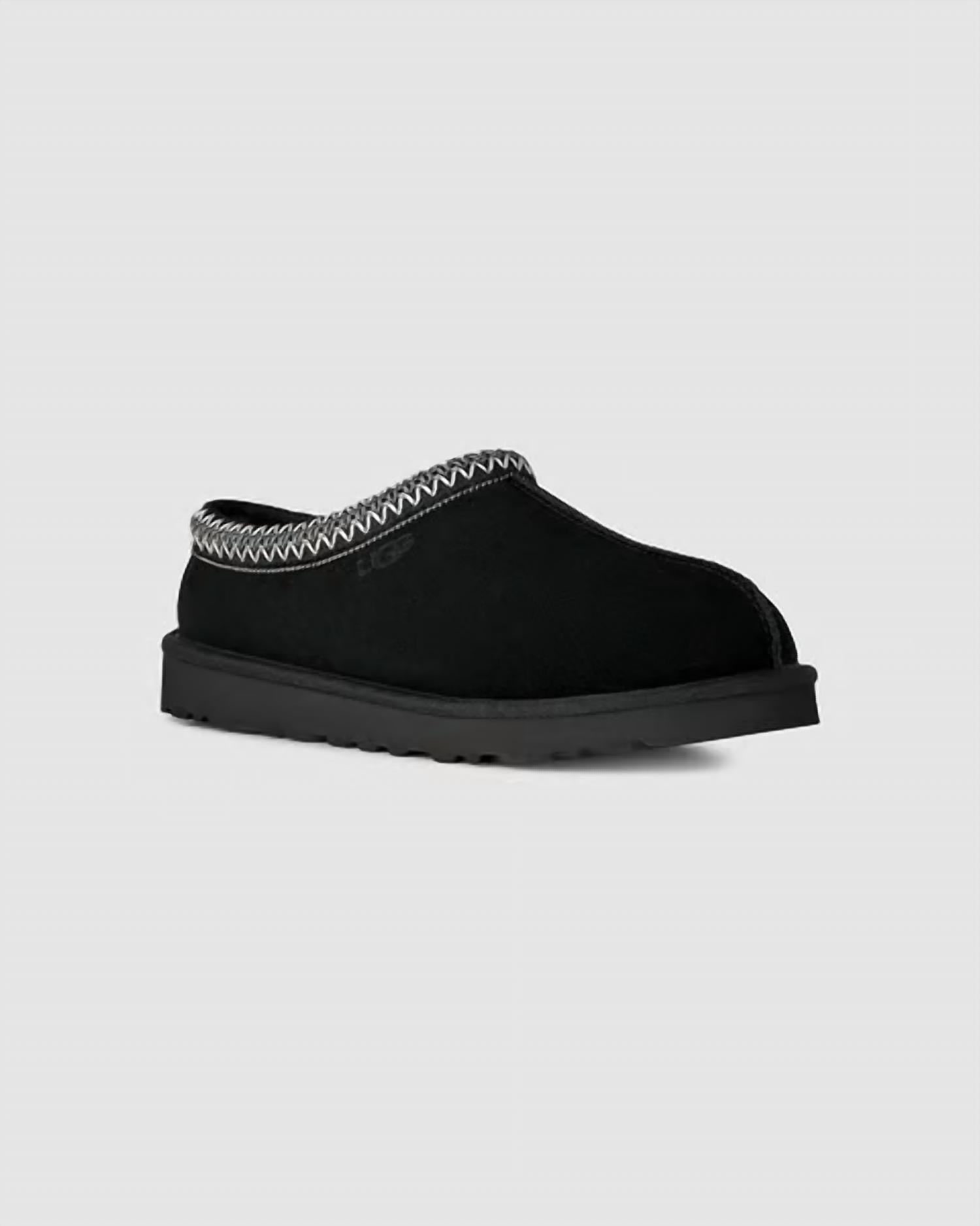 Pantuflas de hombre color negro