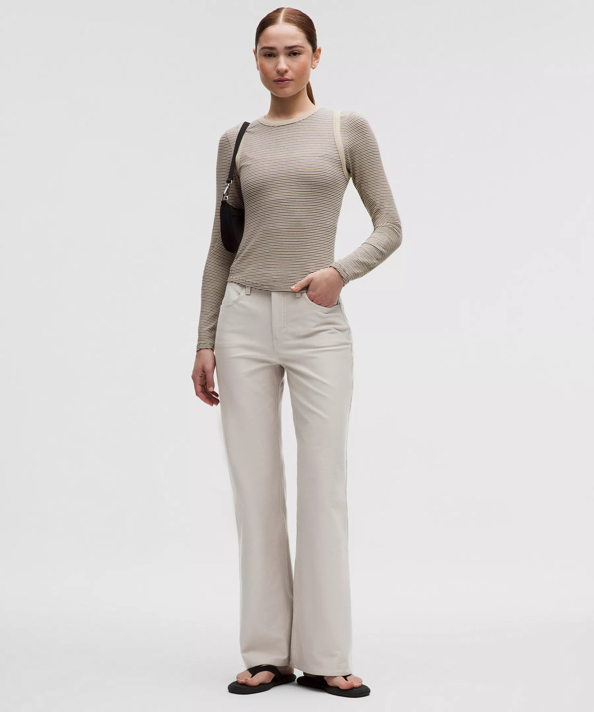 Pantalón de tiro alto