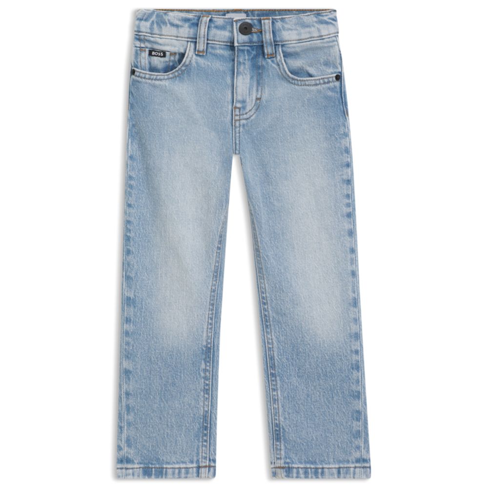 Jean infantil de mezclilla color azul