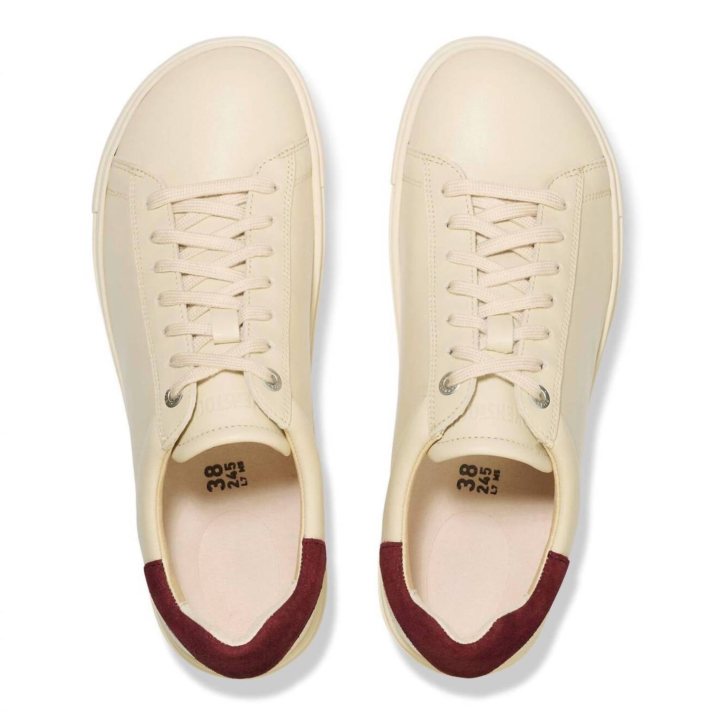 Tenis de mujer de cuero