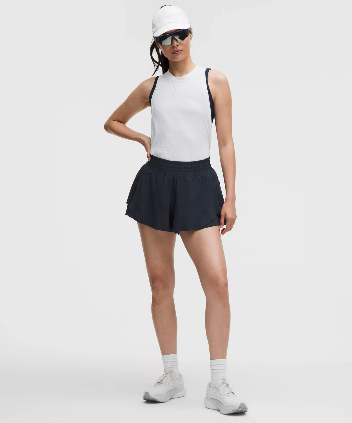Short de tiro alto
