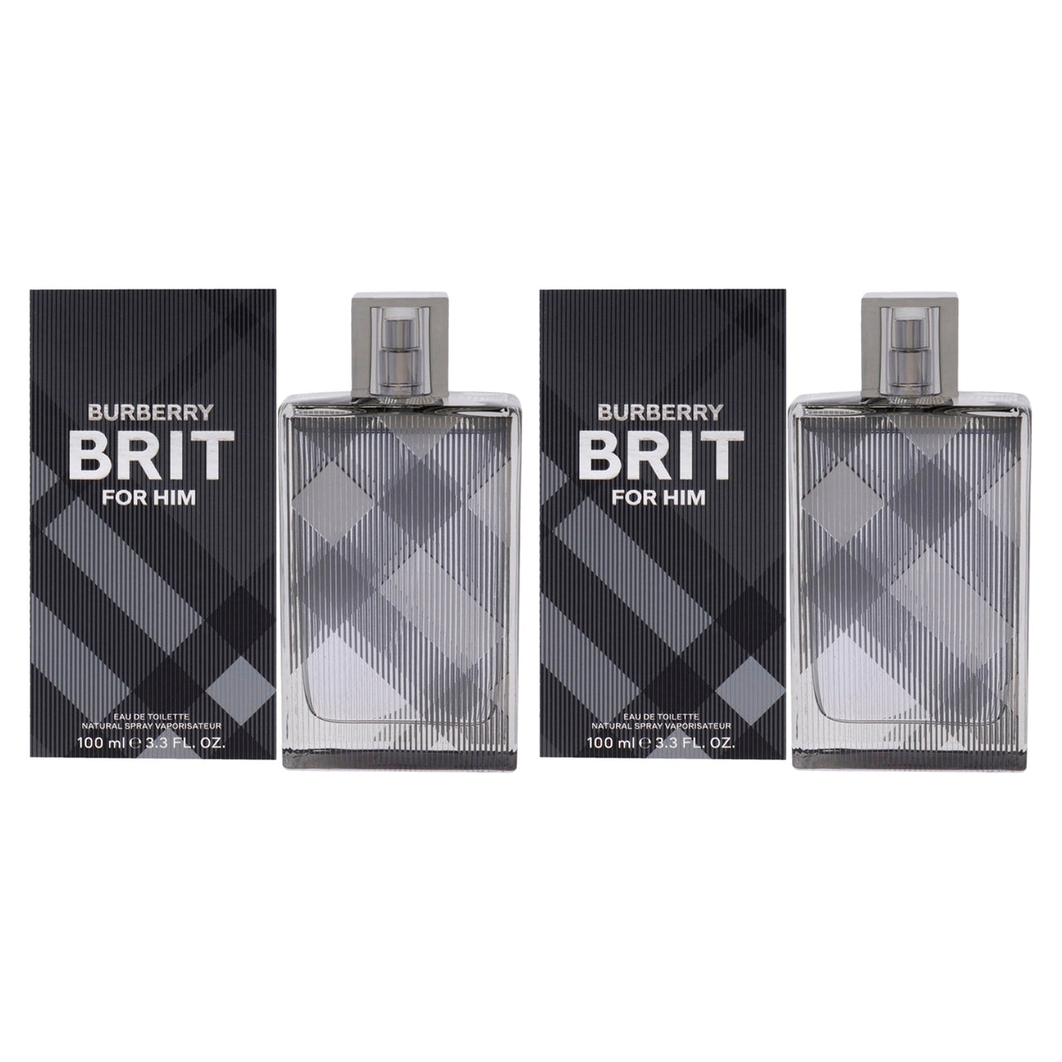 Perfume de hombre (2 unidades) eau de toilette 3,3 oz