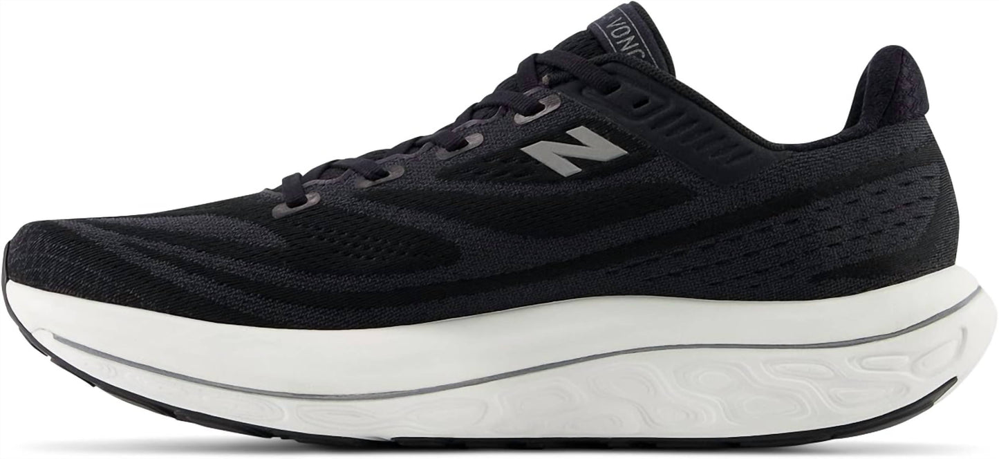 Tenis de hombre color negro y blanco