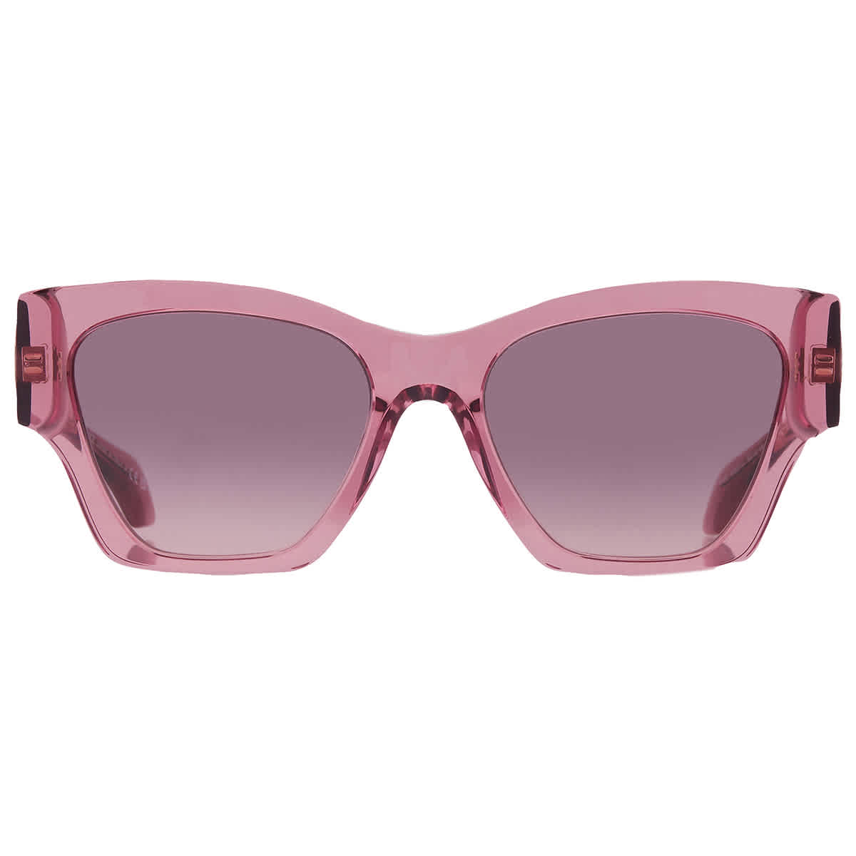 Gafas de sol de mujer de montura cuadrada color rosado