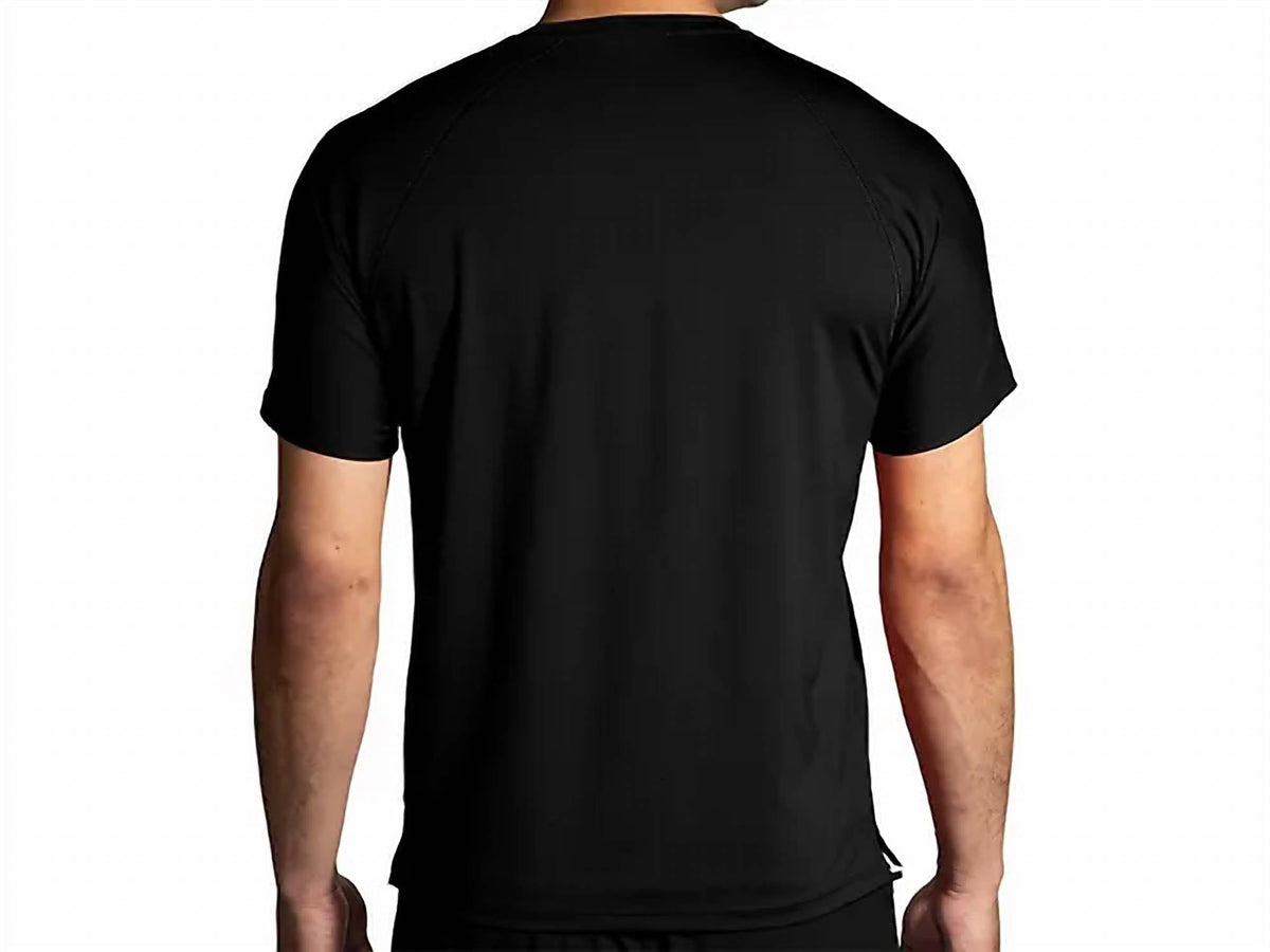 Camiseta de manga corta color negro