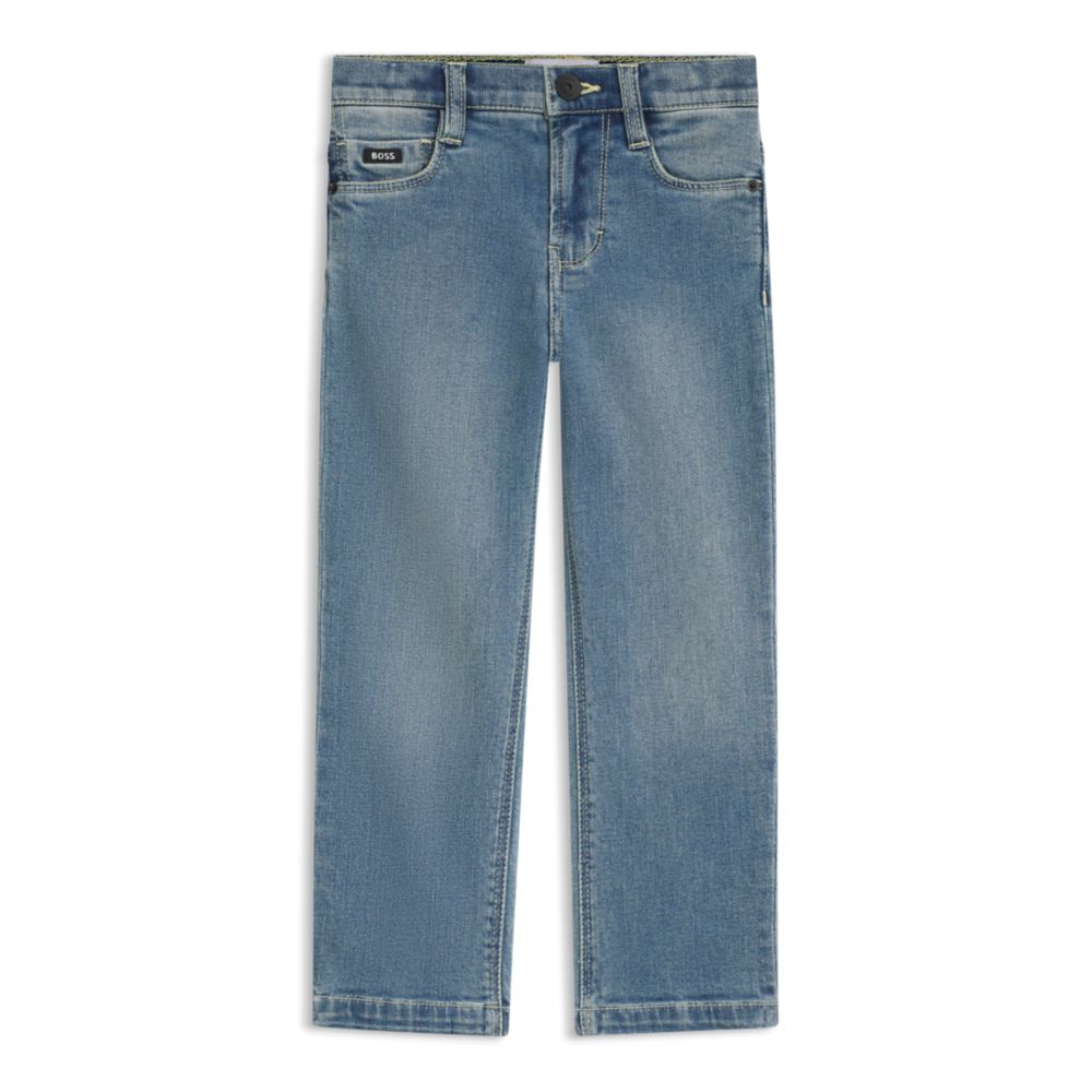 Jean infantil de mezclilla color azul