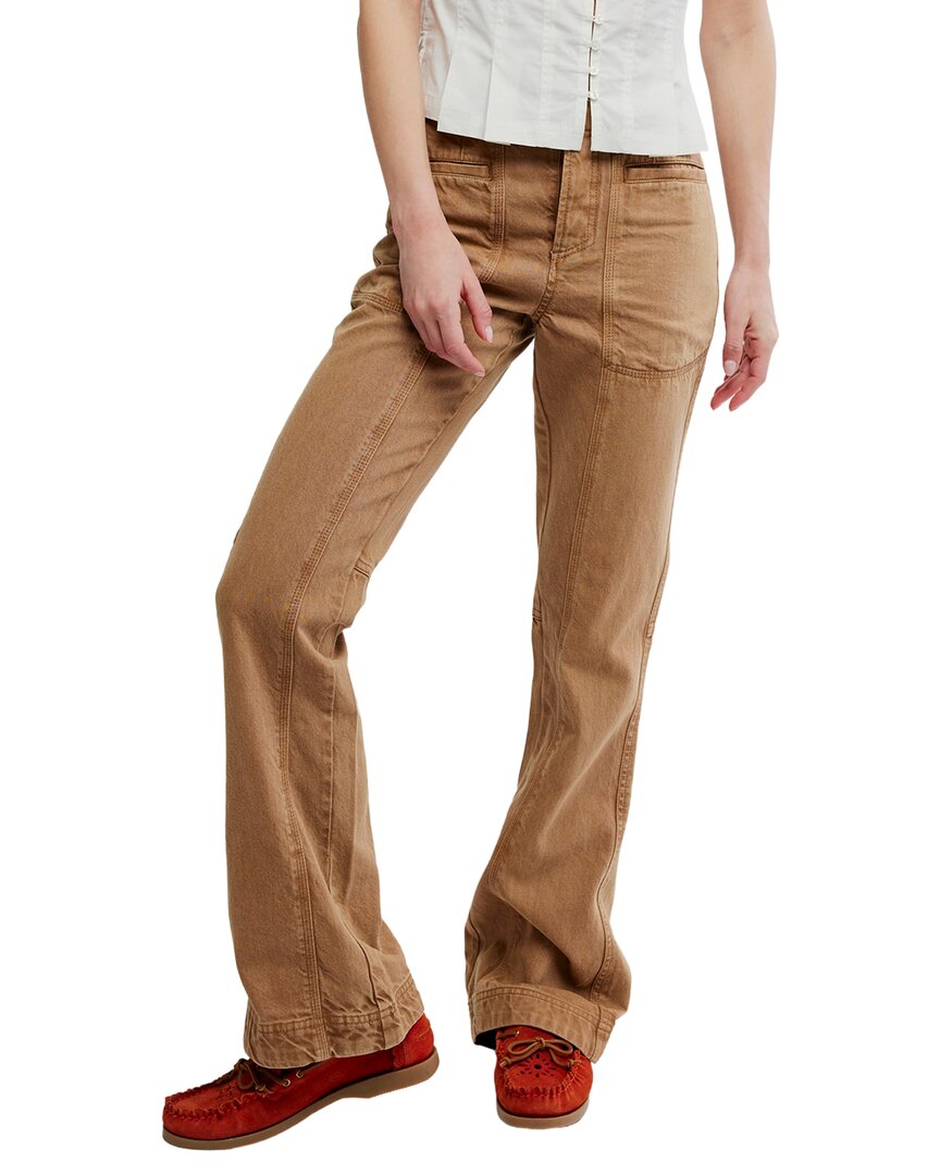 Pantalón de mezcla de lino