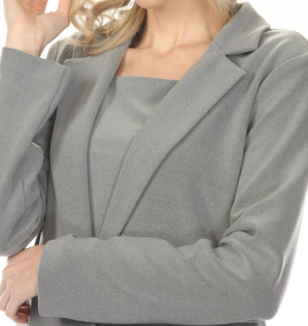 Blazer color gris