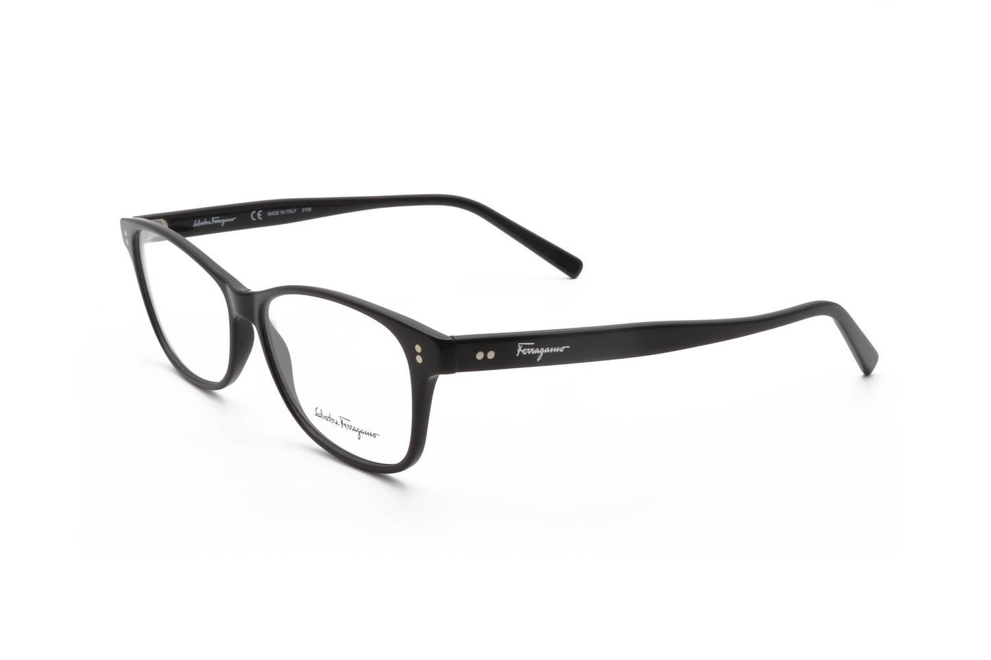 Montura para gafas de hombre 55 mm color negro