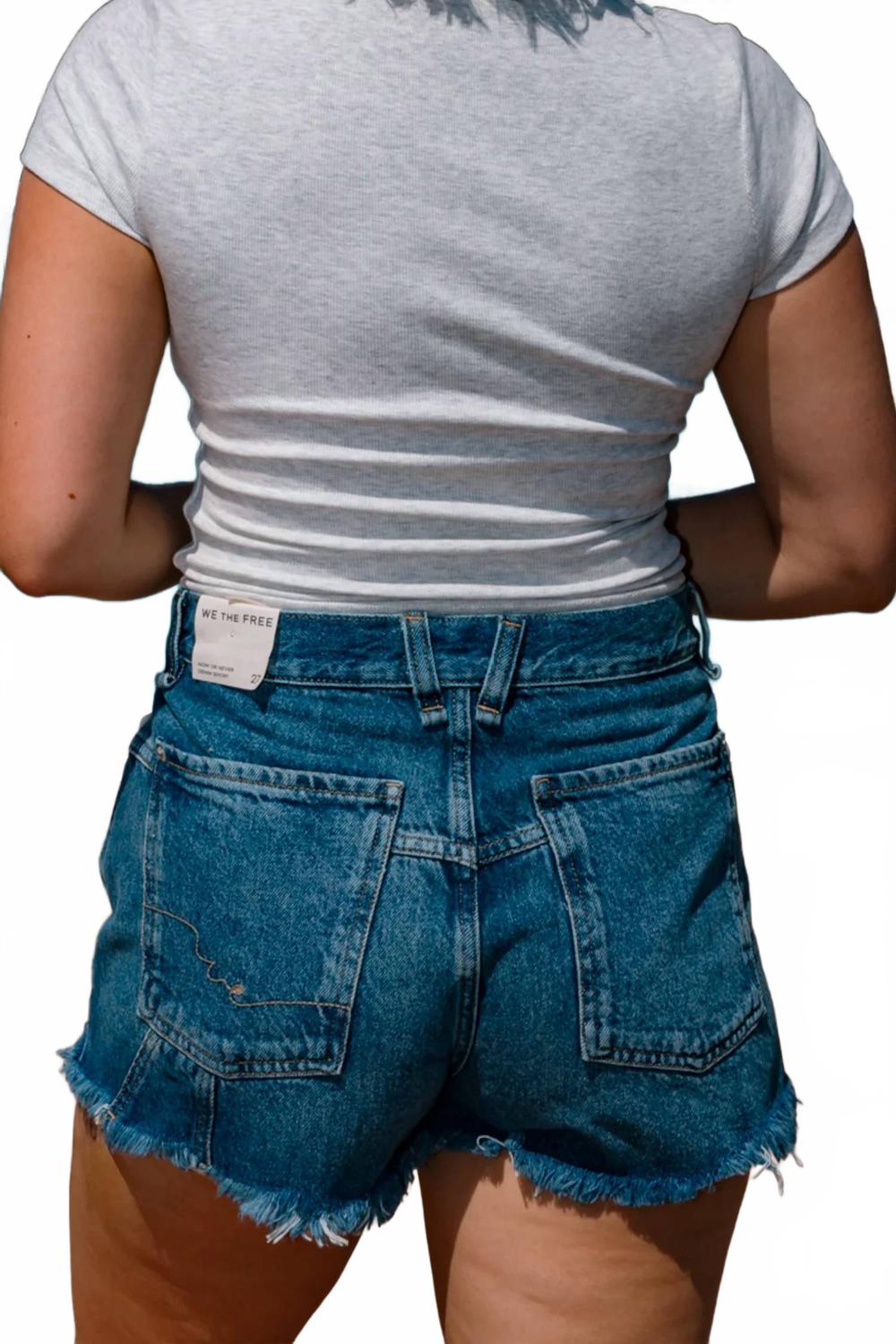 Short de mezclilla