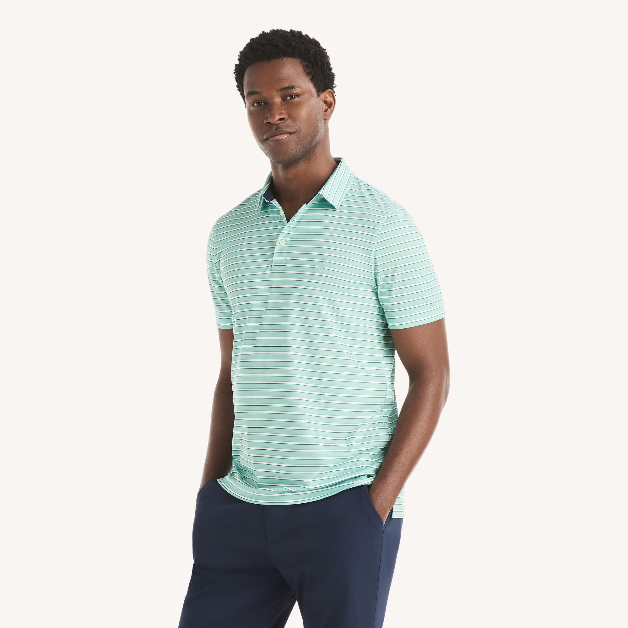 Polo de hombre a rayas