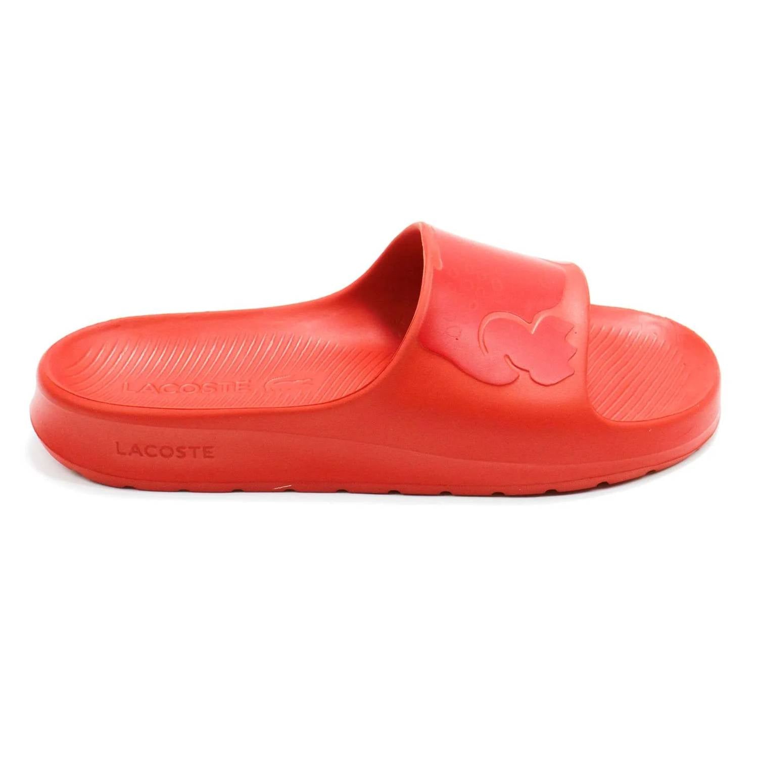 Sandalias de hombre color rojo